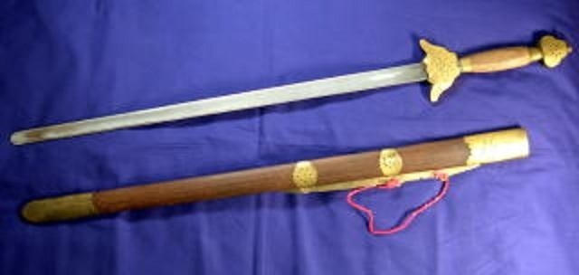 詳細不明 部族 民族 67cm 刀剣 サーベル 合法サイズ